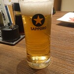 焼肉 北砂トラジ - ランチビール