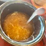 はぎふく - そば湯