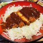 はしや - ドミかつ丼