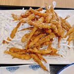 Osakanato Osake Uharu - 泳ぎいさざの唐揚げ定食②