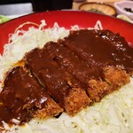 はしや - ドミかつ丼