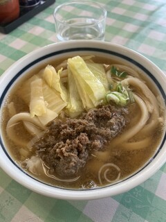 Miura Udon - 肉うどん　中　¥500(税込)