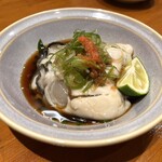 すし青木 - 牡蠣酢（660円）