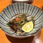 すし青木 - 赤なまこぽん酢（660円）