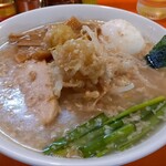 まりぼ - スープ表面を覆う脂膜