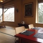 Izu Kougen Jougasaki Onsen Hanafubuki - お会計脇のお座敷です。