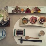 季一遊 - 夕食です。