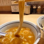 つじ田 - 麺リフト　濃厚つけ麺