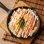 Poached egg tonpeiyaki style