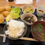 おばんざいHACHI - 牡蠣フライ定食@1,400