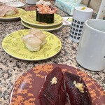 ビホロ スシノソラ - 手間からミンククジラ、ホタテ、釜揚げ桜エビ