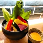 京出汁おでんと旬菜天ぷら 鳥居くぐり - 