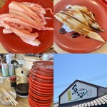 魚心 - カニ身、煮穴子