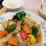 中国料理ドラゴン - 酢豚定食