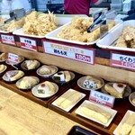 セルフうどん やま - 料理写真:揚げ物たち