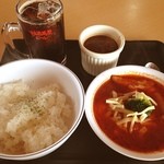 Resutoranshirakaba - Aランチ 1,000円
                      
                      煮込みハンバーグ
                      ミニビーフシチュー