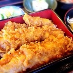 安兵衛 - 穴子天重ランチ  ¥950