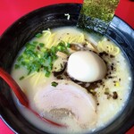 麺屋 だいのじ - タマネギと青ネギがデフォルトで入っている