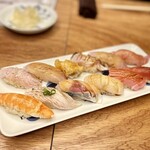 Sushi Bato Tokoji - おまかせ12貫