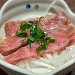 タンテール富士 - お通し この牛たけで美味しいってわかるよね