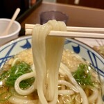 丸亀製麺 - やわらかめのうどん。