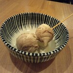 でんまる - 豚巻きプチトマト串　￥280-