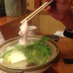 たいのたい - 伊根ブリのしゃぶしゃぶ