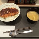 松のや 新潟大学前店 - 味噌ロースかつ丼（並盛）