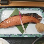 銀鮭京粕漬定食