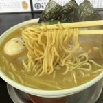 Chuukasoba Kamekiya - 浅草開花楼の麺