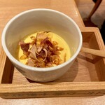 Tosa Shimizu Warudo - 付き出しの茶碗蒸し