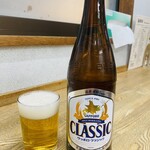 朝市食堂 - 瓶ビール