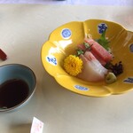 ガーデンレストラン 人形町 今半 - 料理 3.お造り