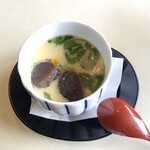 ガーデンレストラン 人形町 今半 - 料理 2.茶碗蒸し