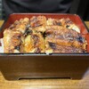 上村うなぎ屋 - ボリューム満点の「うな重(中)」は肉厚でふわふわのうなぎがぎっしり。これで3600円はさすが九州！