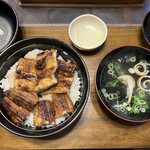 上村うなぎ屋 - 「うな丼」には肝吸いが付いてきます•*¨*•.¸¸♬︎