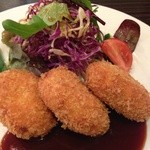 佐々木商店 - コロッケのアップ