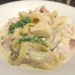 自然派レストラン TERRA - 牡蠣のクリームパスタ