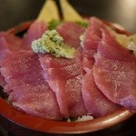 かわしま寿司 - まぐろ丼５００円