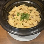 春鶯亭ひら - 朝堀筍釜飯　春を感じる美味