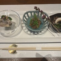 春鶯亭ひら - 前菜三種盛り