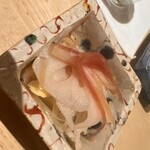 Amano - こちらガリの代わり！これだけでおさけのアテになるぐらい美味しい