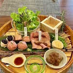 みつわ わたしのかくれ家 - 本日のお肉料理桶盛り♡