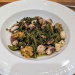 La Stalla - アオリイカにウチワエビの卵。とんでもないお店になったと思う次第。