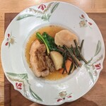 La Stalla - 純粋デュロック種のボリートミスト。このお肉の肩ロースをぜひ食べてみたいね。