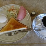 ラベンダー - モーニングサービス ブレンドコーヒー