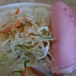 ラベンダー - サラダ・ロースハム