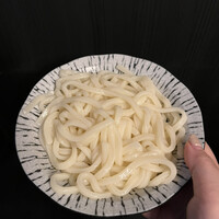 蟹らく - 〆のうどん