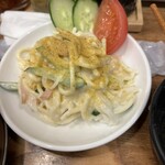 元祖仙台ひとくち餃子 あずま - スパゲティサラダ