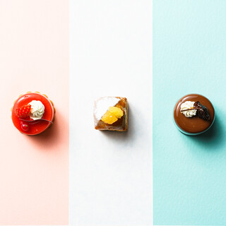 Three new spring mignardises available from 4/12 (Fri)